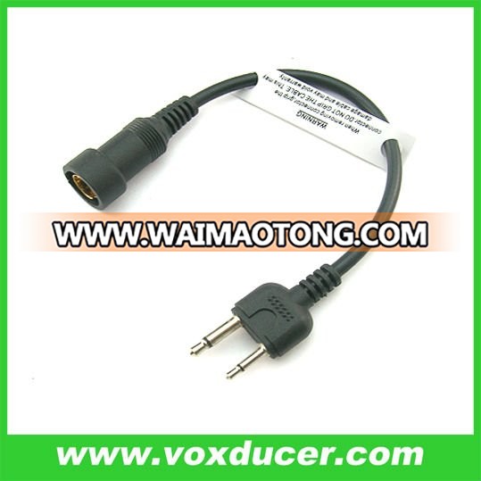 [M-S] Mini-Din Plug cable for Icom Maxon Vertex COBRA and RITRON Series Two way radios